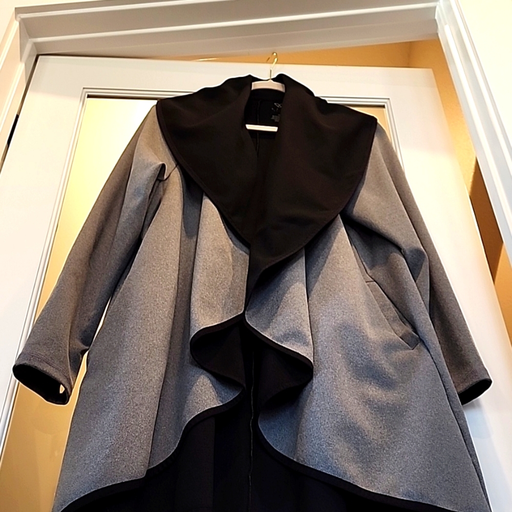 Lane Bryant Livi Active (Scuba-like)active open front jacket!